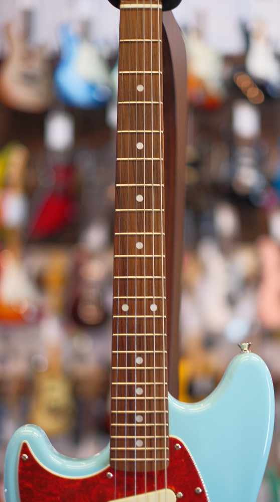 Fender 2012 Japan Kurt Cobain Mustang Left-Handed, Sonic Blue (Pre